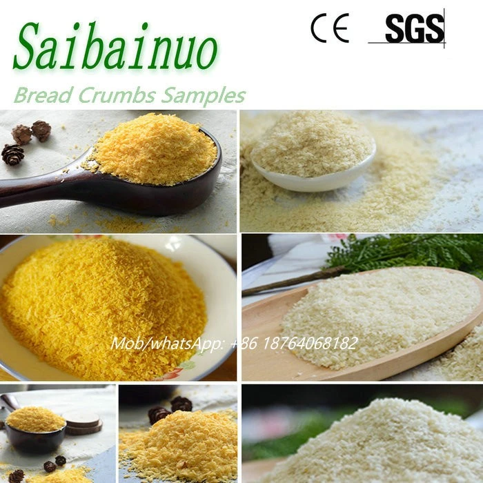 Automatic Panko Bread Crumbs Production Machine Line