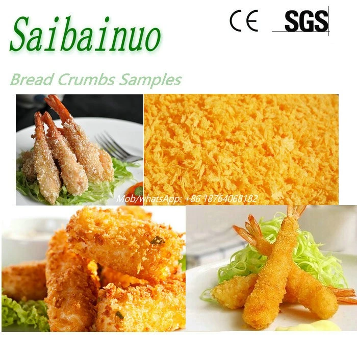 Automatic Panko Bread Crumbs Production Machine Line