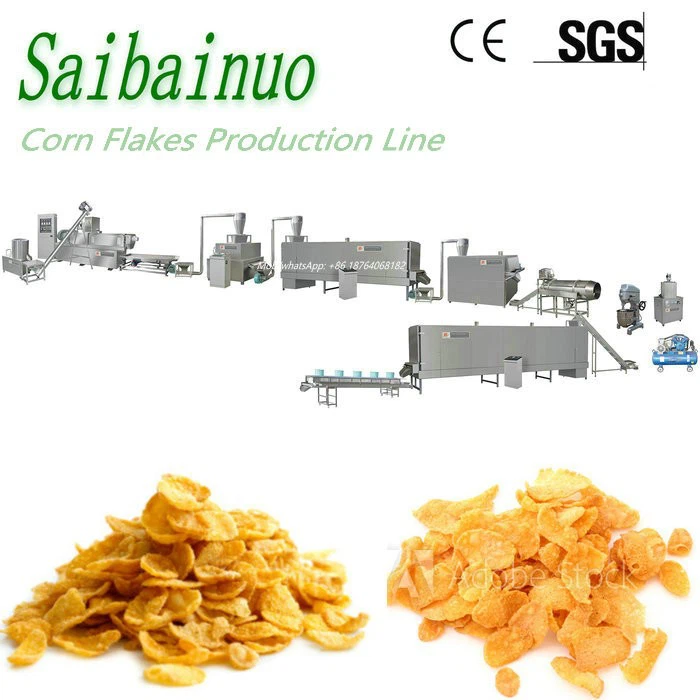 Corn Flakes Making Machine Production Line