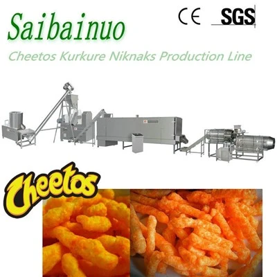 Tovarniška cena Kurkure Strojna oprema za predelavo Cheetos